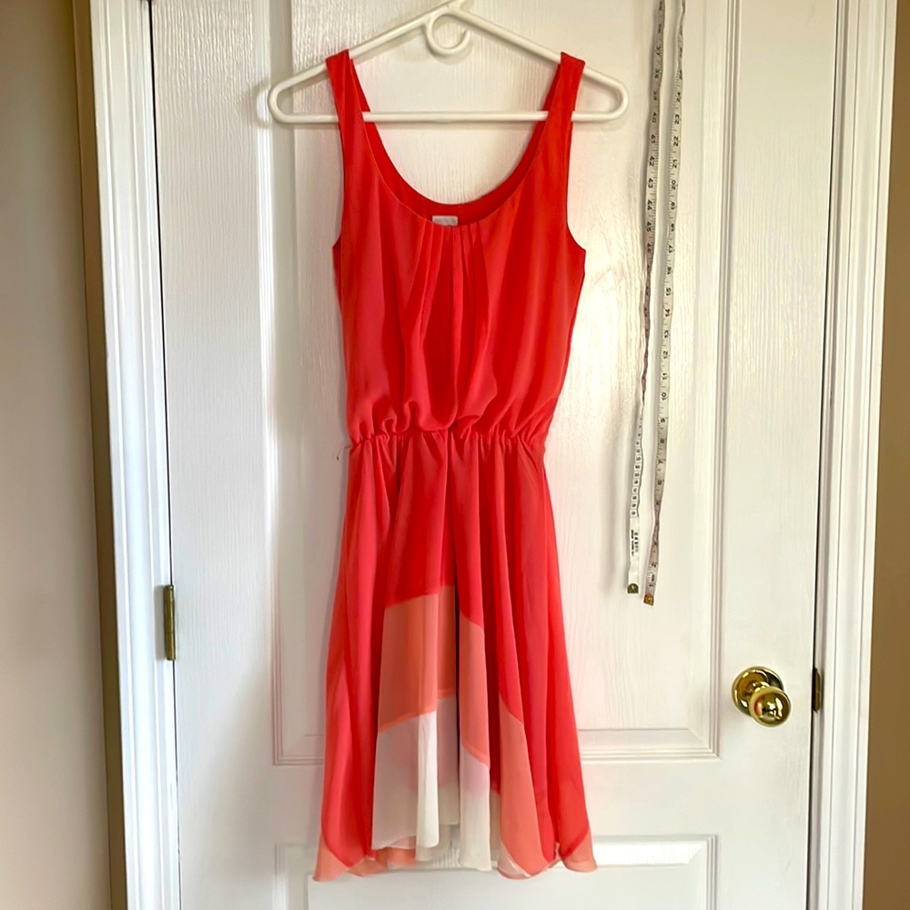 Pink skater dress